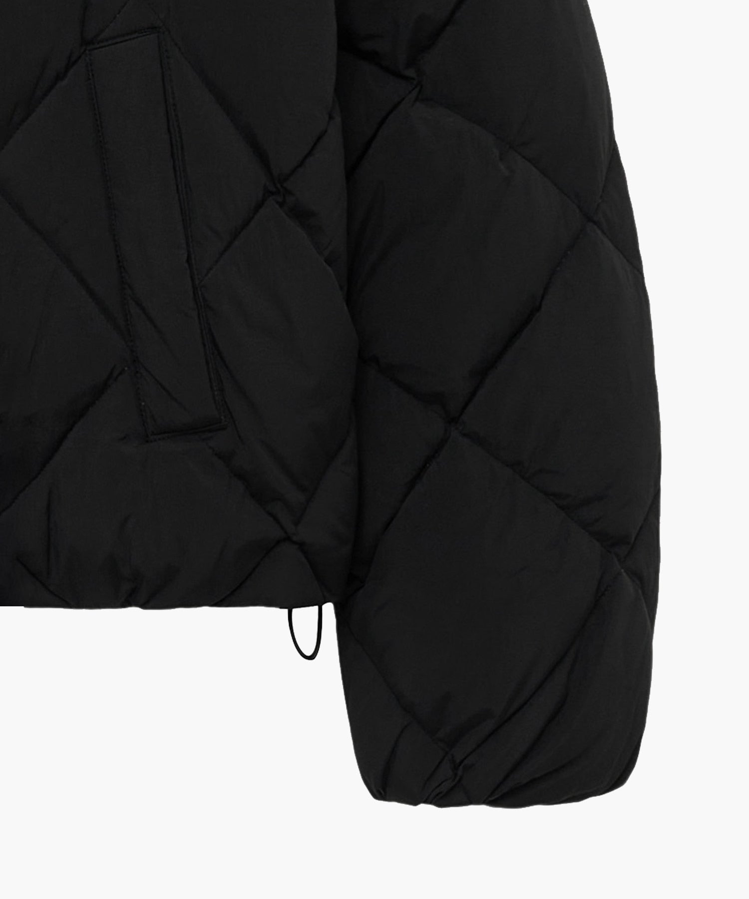 Marithe & Francois Girbaud - Crop Goose Down Quilting Puffer (Black) product image 16 | TRAB K-Fashion Australia