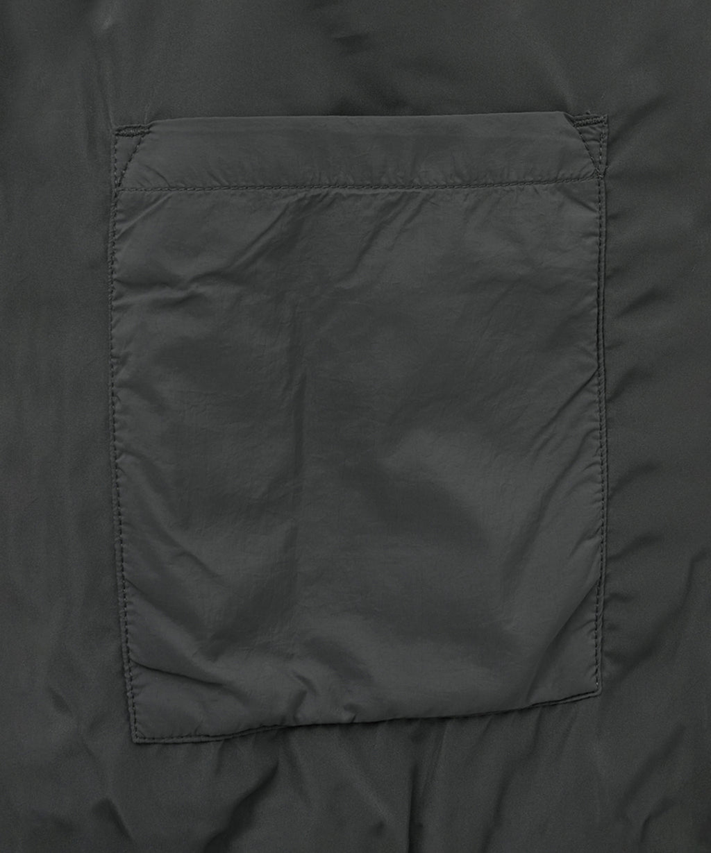 Marithe & Francois Girbaud - Collarless Lightweight Duck Down Jacket (Charcoal) product image 11 | TRAB K-Fashion Australia