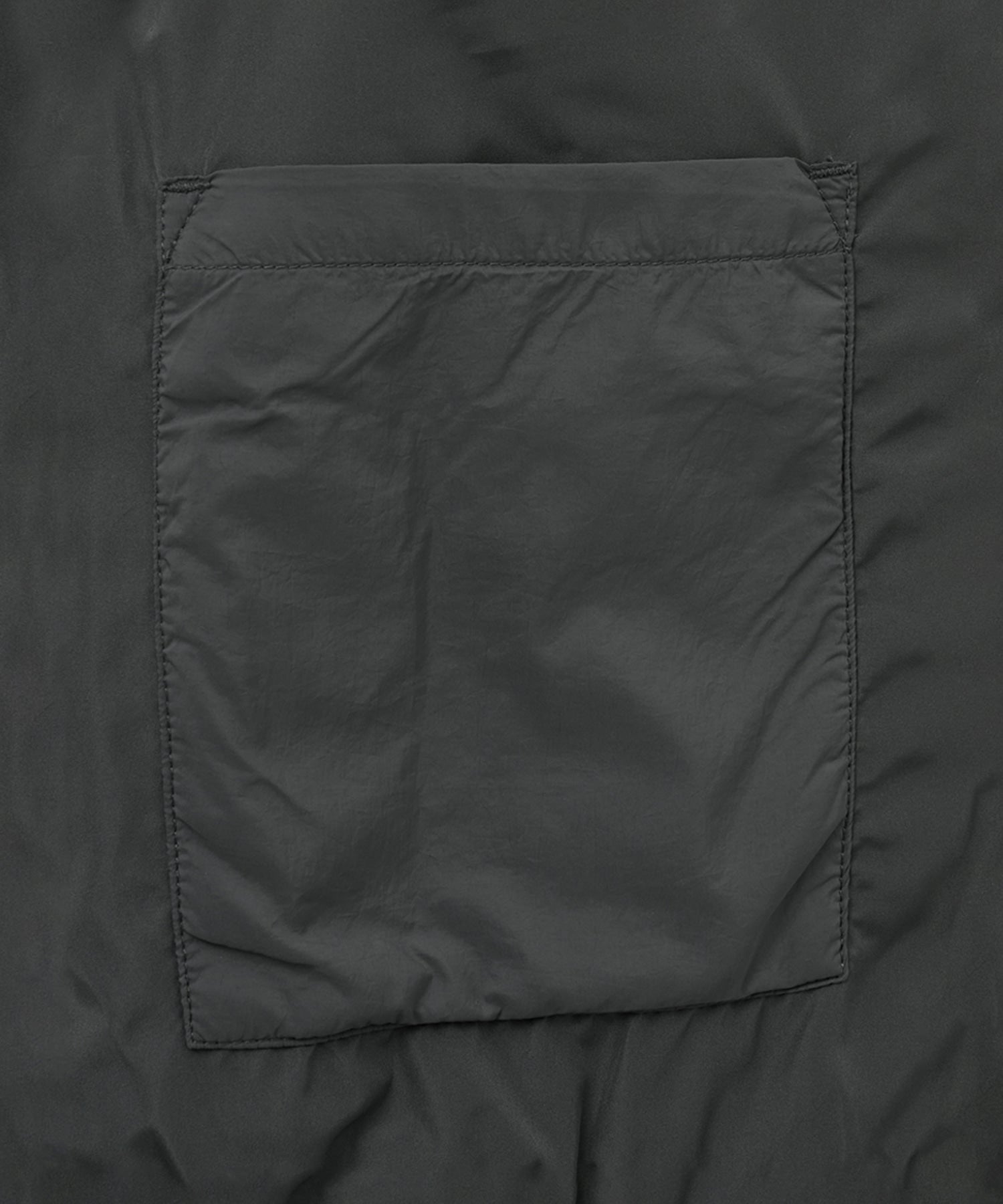 Marithe & Francois Girbaud - Collarless Lightweight Duck Down Jacket (Charcoal) product image 11 | TRAB K-Fashion Australia