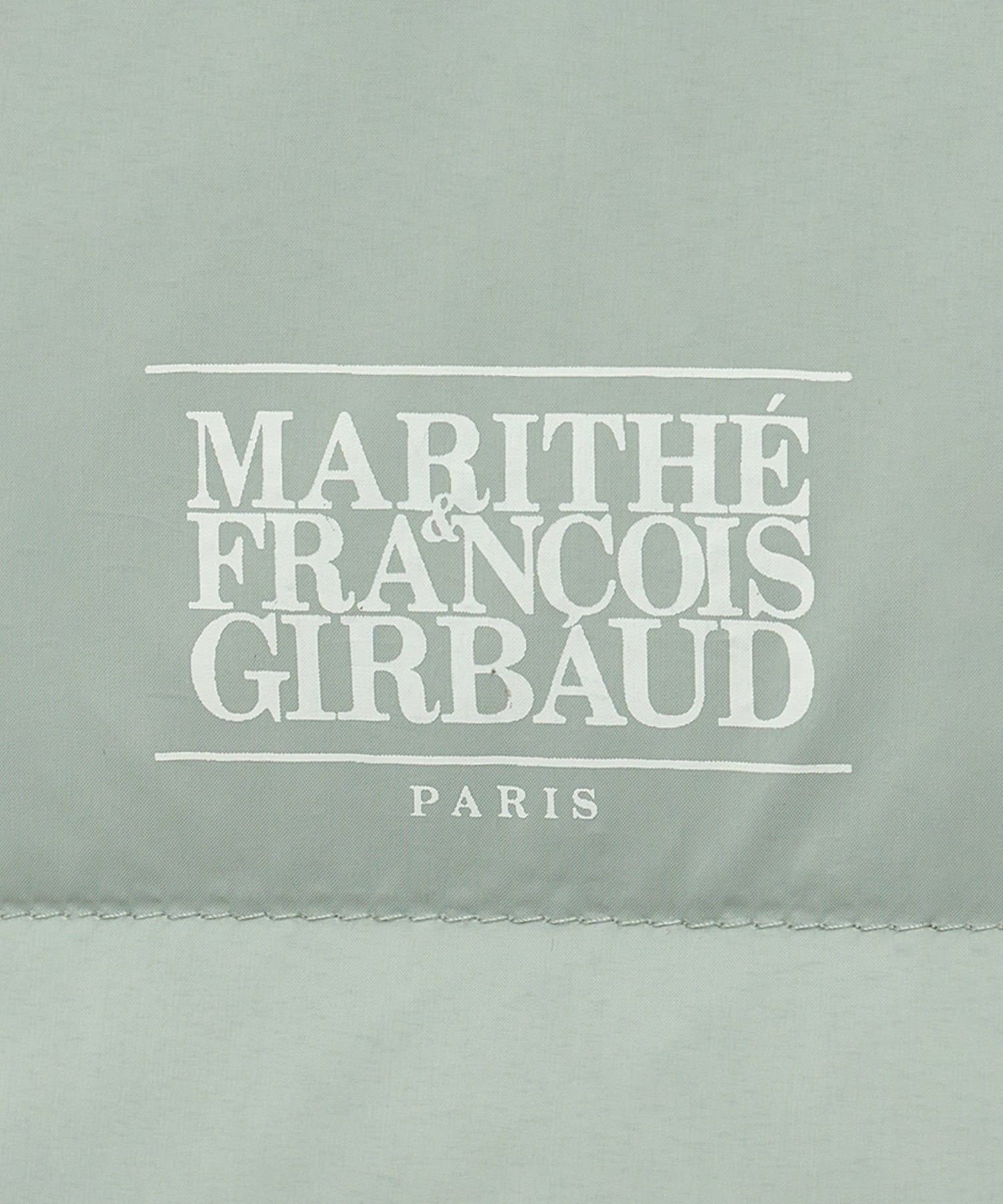 Marithe & Francois Girbaud - Collarless Lightweight Duck Down Jacket (Mint) product image 14 | TRAB K-Fashion Australia