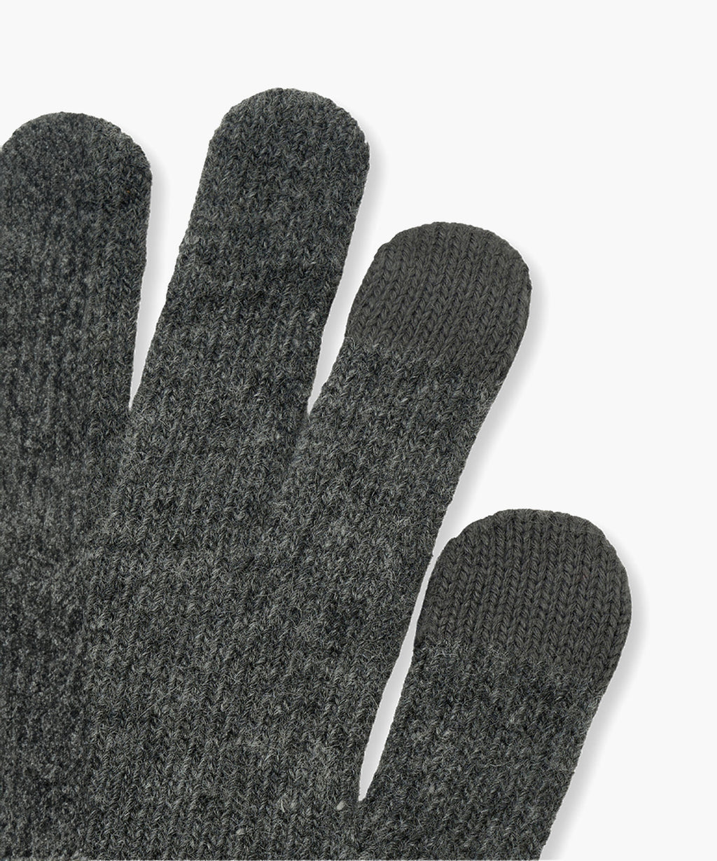 Marithe & Francois Girbaud - Circle Logo Long Glove (Charcoal) product image 4 | TRAB K-Fashion Australia