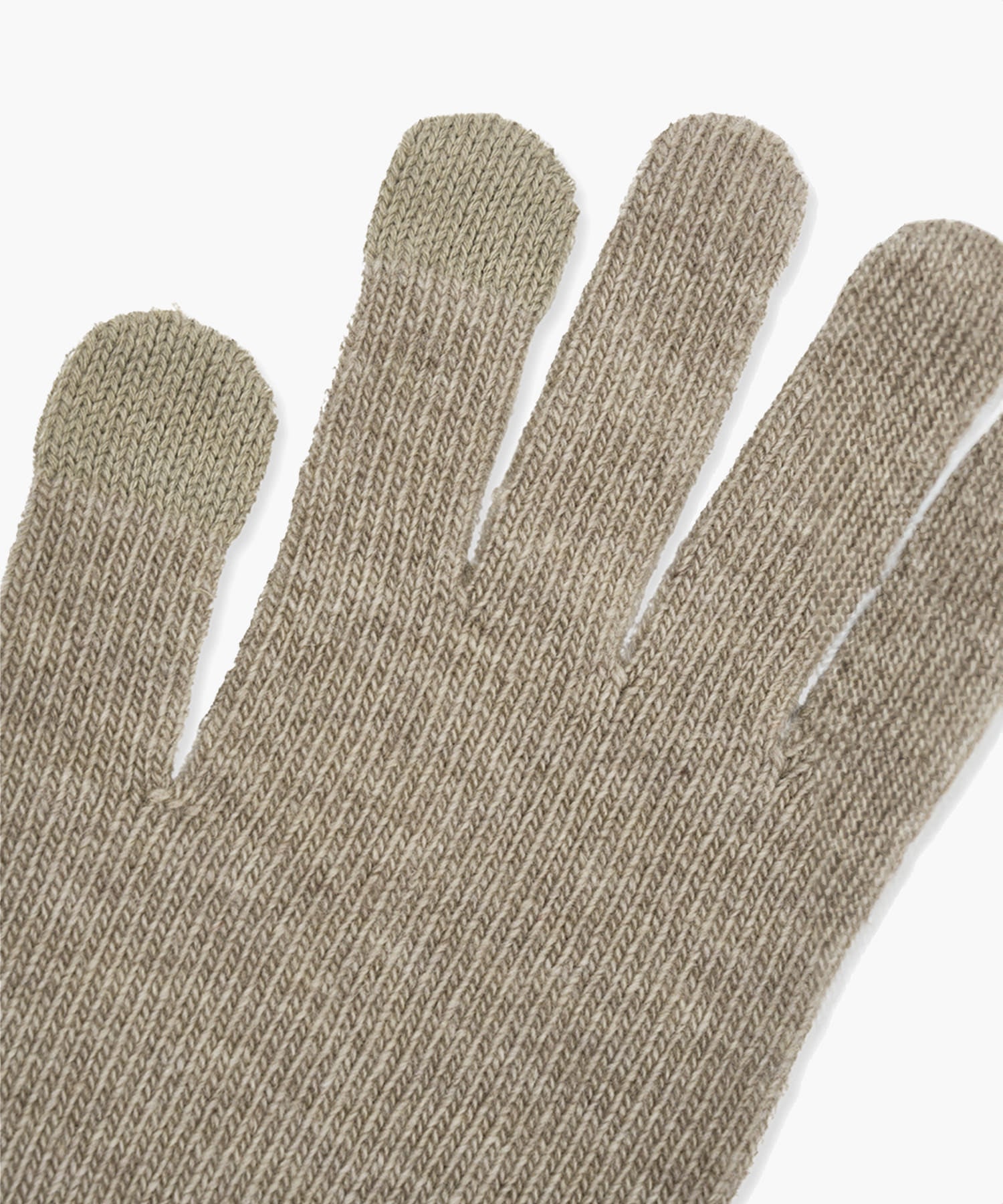 Marithe & Francois Girbaud - Circle Logo Long Glove (Oatmeal) product image 4 | TRAB K-Fashion Australia