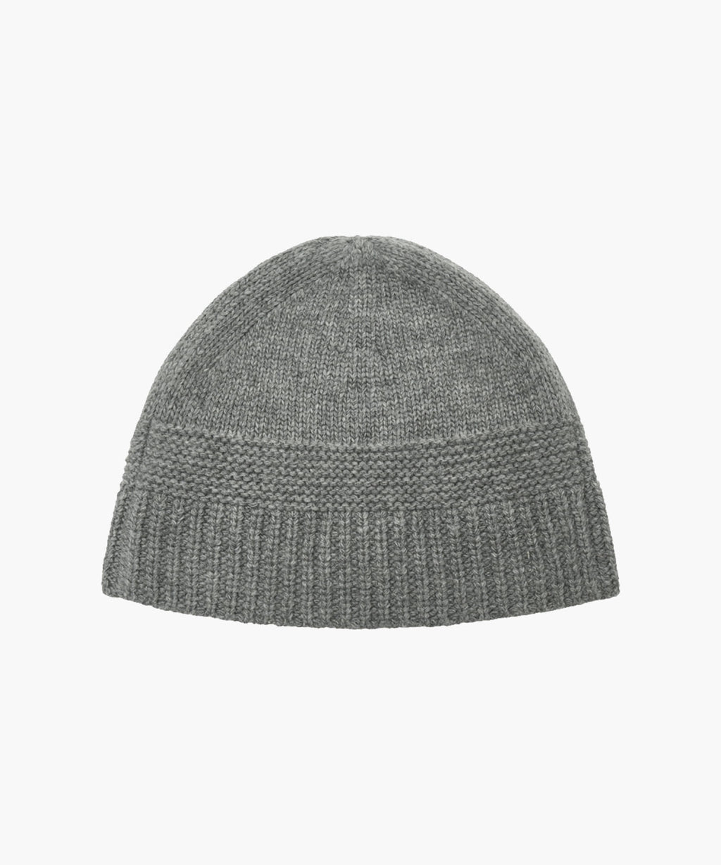 Marithe & Francois Girbaud - Regular Logo Beanie (Gray) product image 2 | TRAB K-Fashion Australia