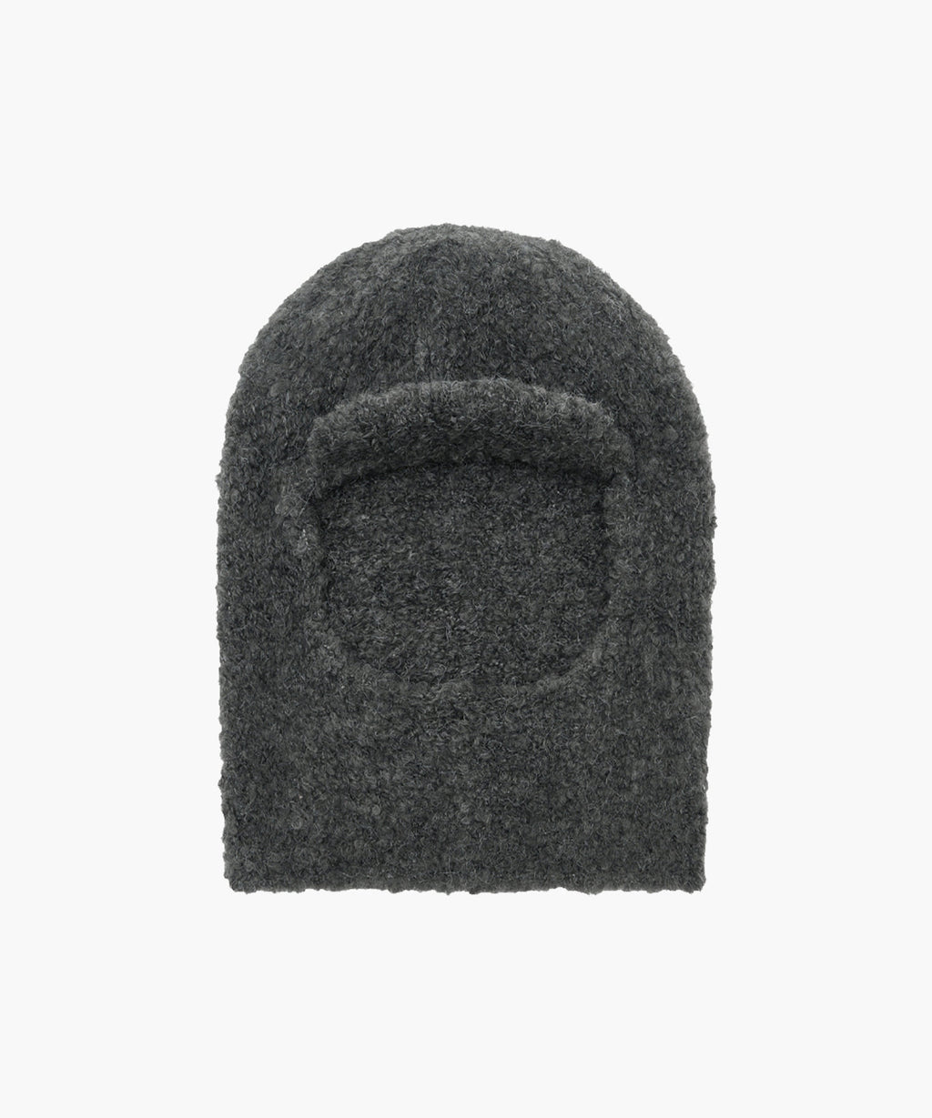 Marithe & Francois Girbaud - Regular Logo Balaclava (Charcoal) product image 1 | TRAB K-Fashion Australia