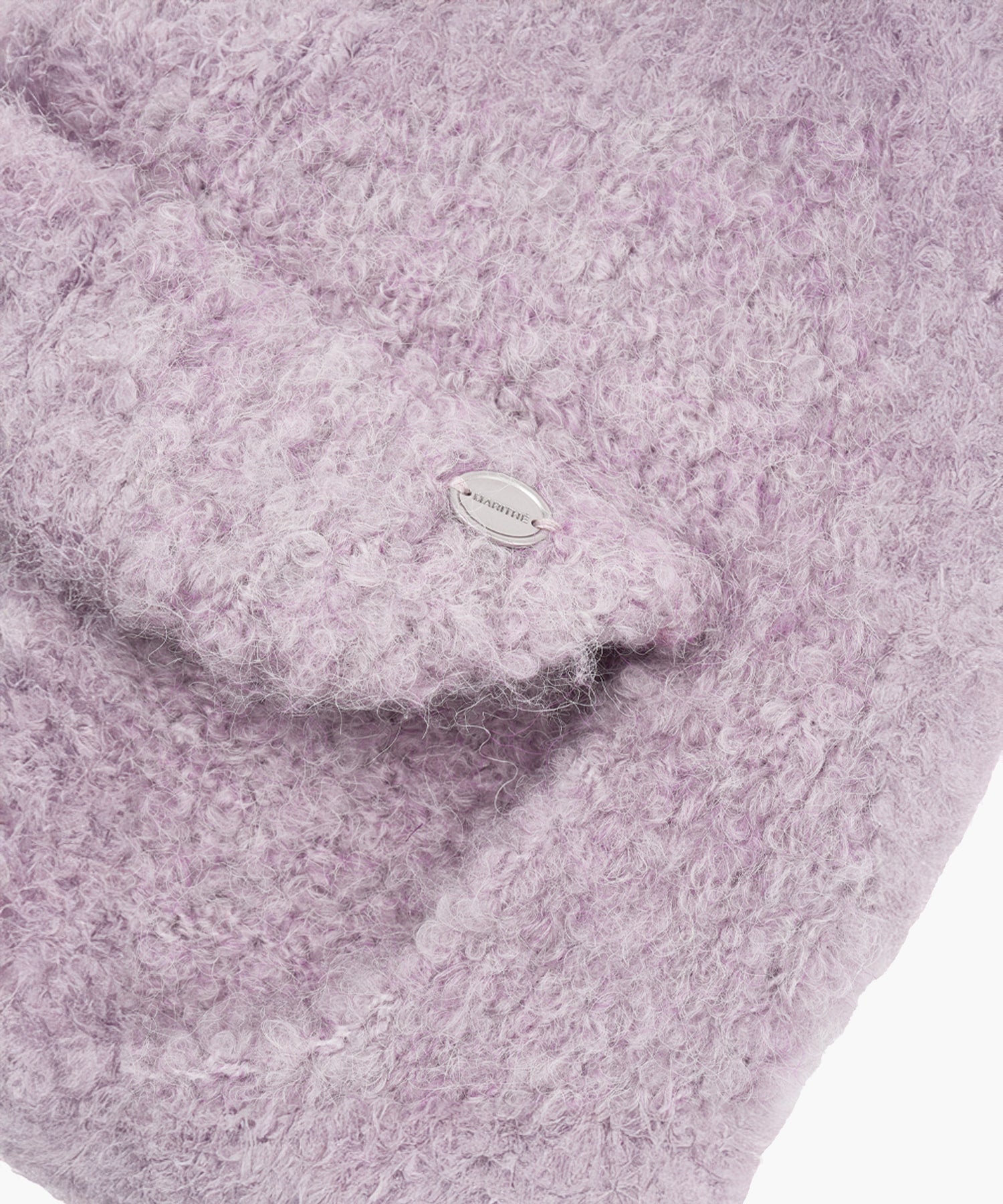 Marithe & Francois Girbaud - Regular Logo Balaclava (Light Purple) product image 3 | TRAB K-Fashion Australia