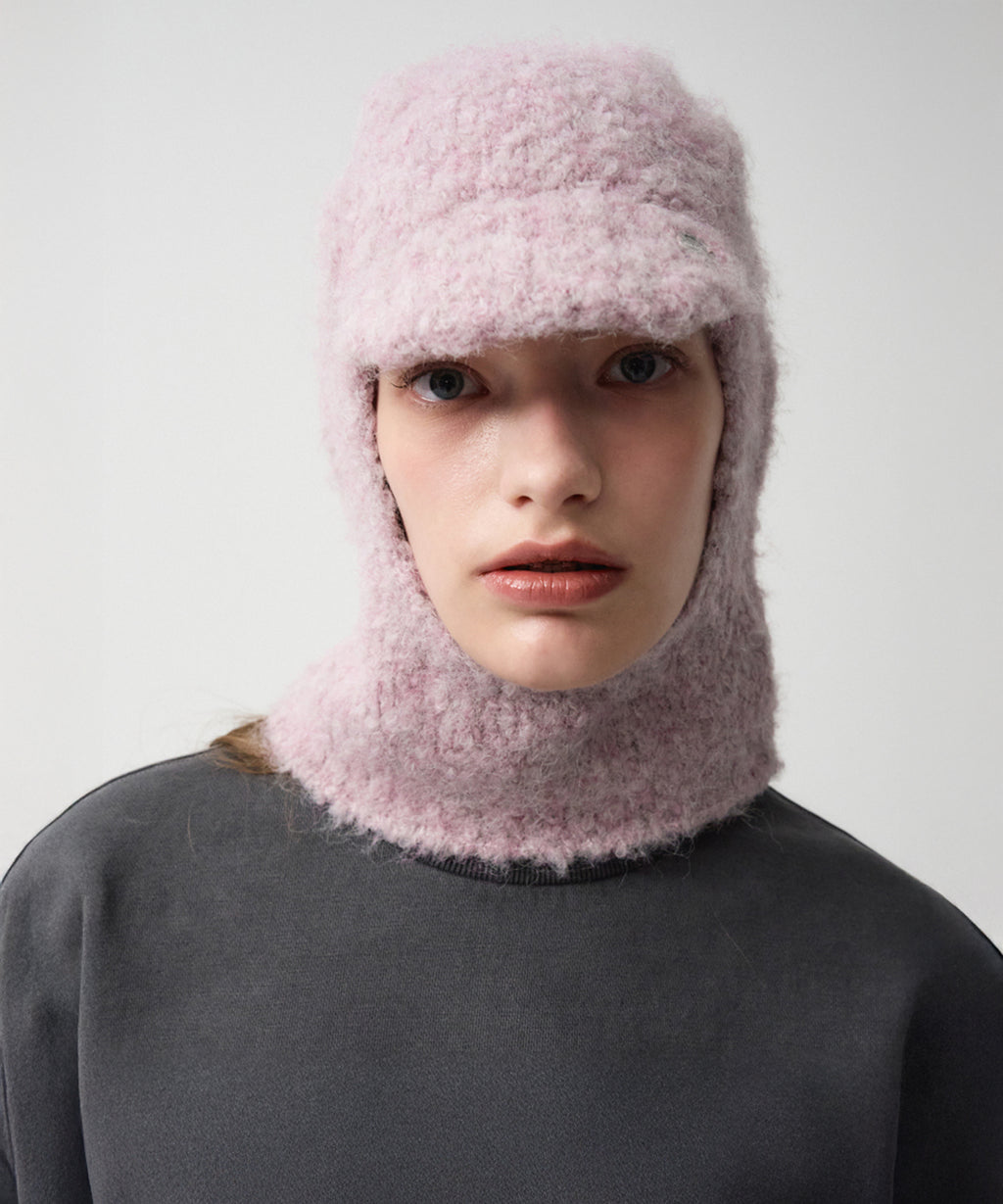 Marithe & Francois Girbaud - Regular Logo Balaclava (Light Purple) product image 4 | TRAB K-Fashion Australia