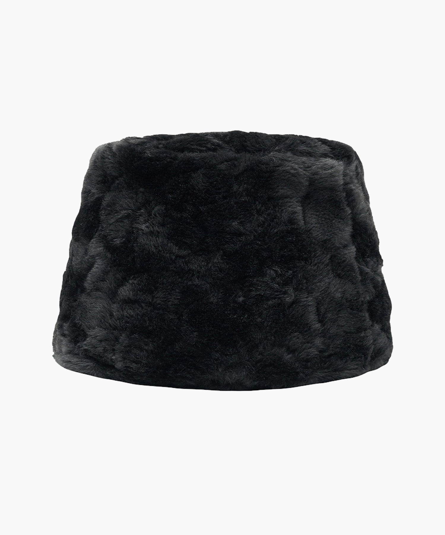 Marithe & Francois Girbaud - Nu Week Fur Bucket Hat (Black) product image 3 | TRAB K-Fashion Australia