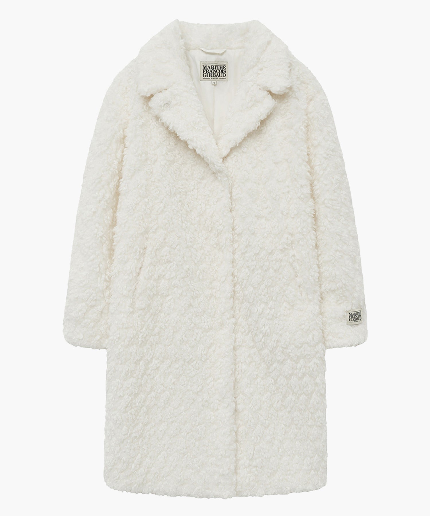 Marithe & Francois Girbaud - Nu Week Faux Fur Coat (Ivory) product image 6 | TRAB K-Fashion Australia