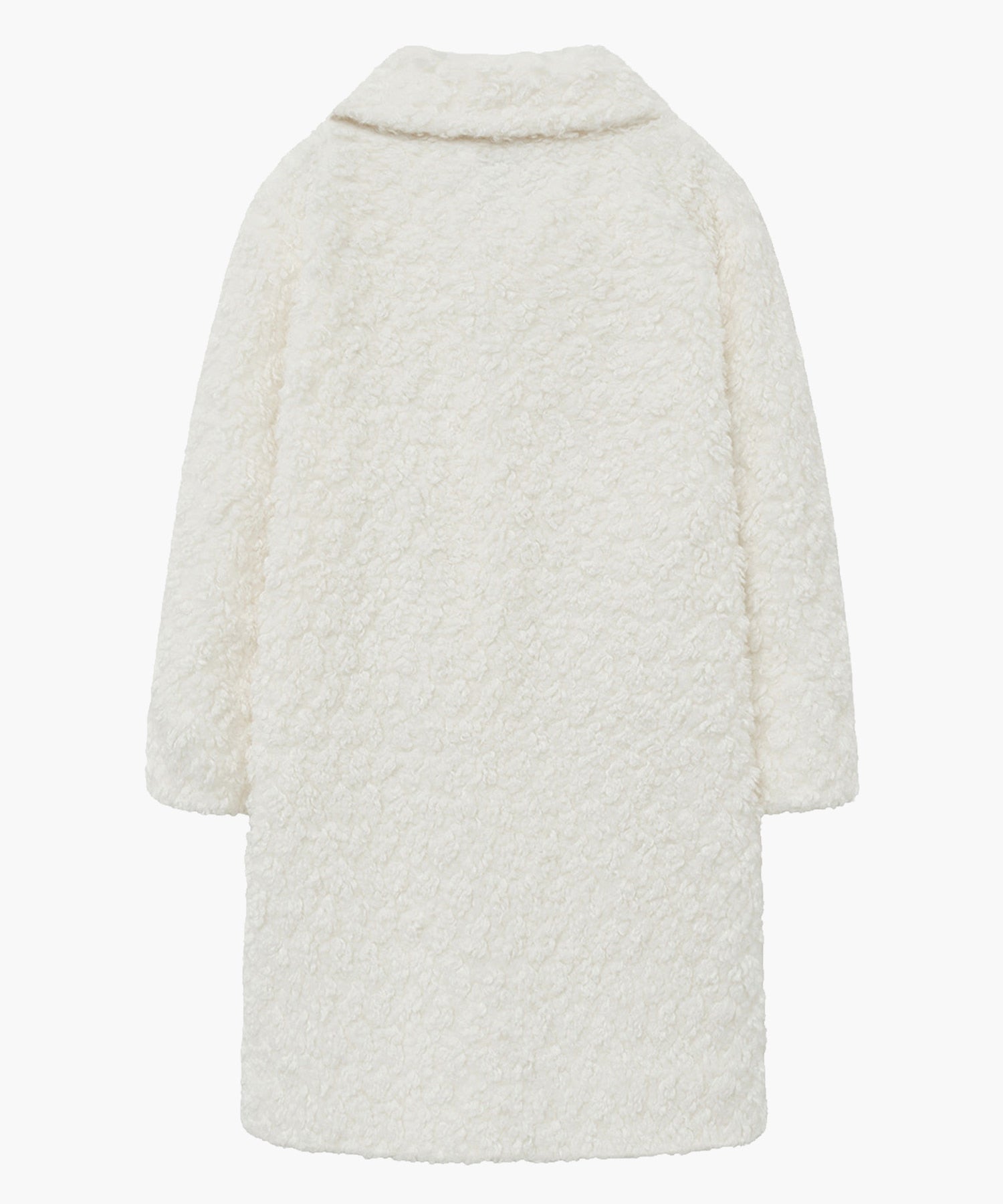 Marithe & Francois Girbaud - Nu Week Faux Fur Coat (Ivory) product image 7 | TRAB K-Fashion Australia