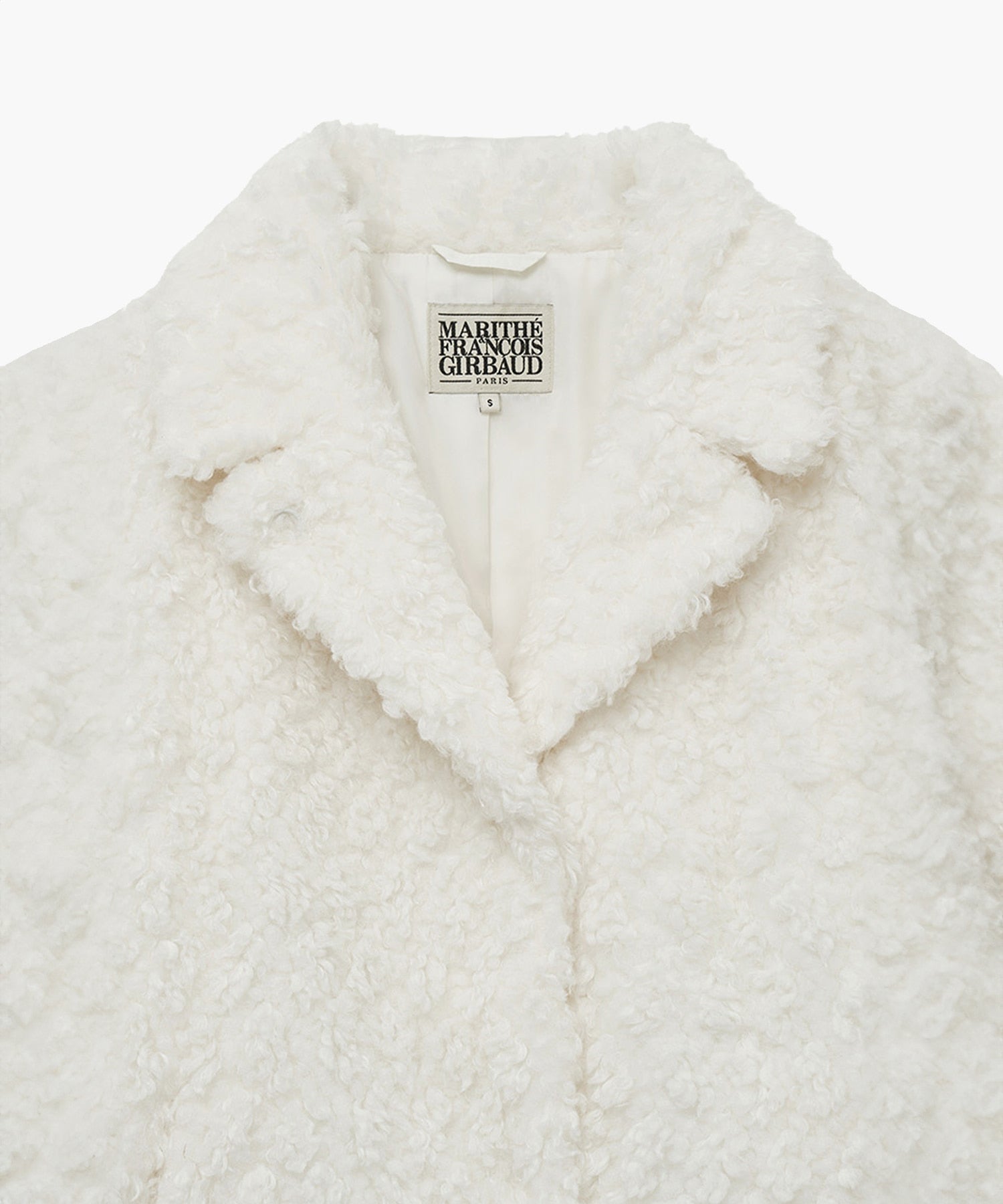 Marithe & Francois Girbaud - Nu Week Faux Fur Coat (Ivory) product image 8 | TRAB K-Fashion Australia