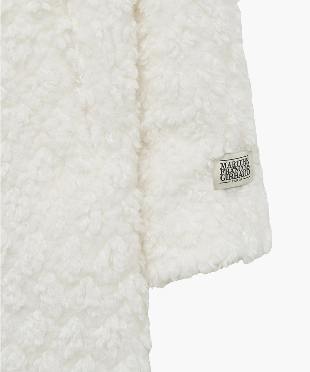 Marithe & Francois Girbaud - Nu Week Faux Fur Coat (Ivory) product image 10 | TRAB K-Fashion Australia