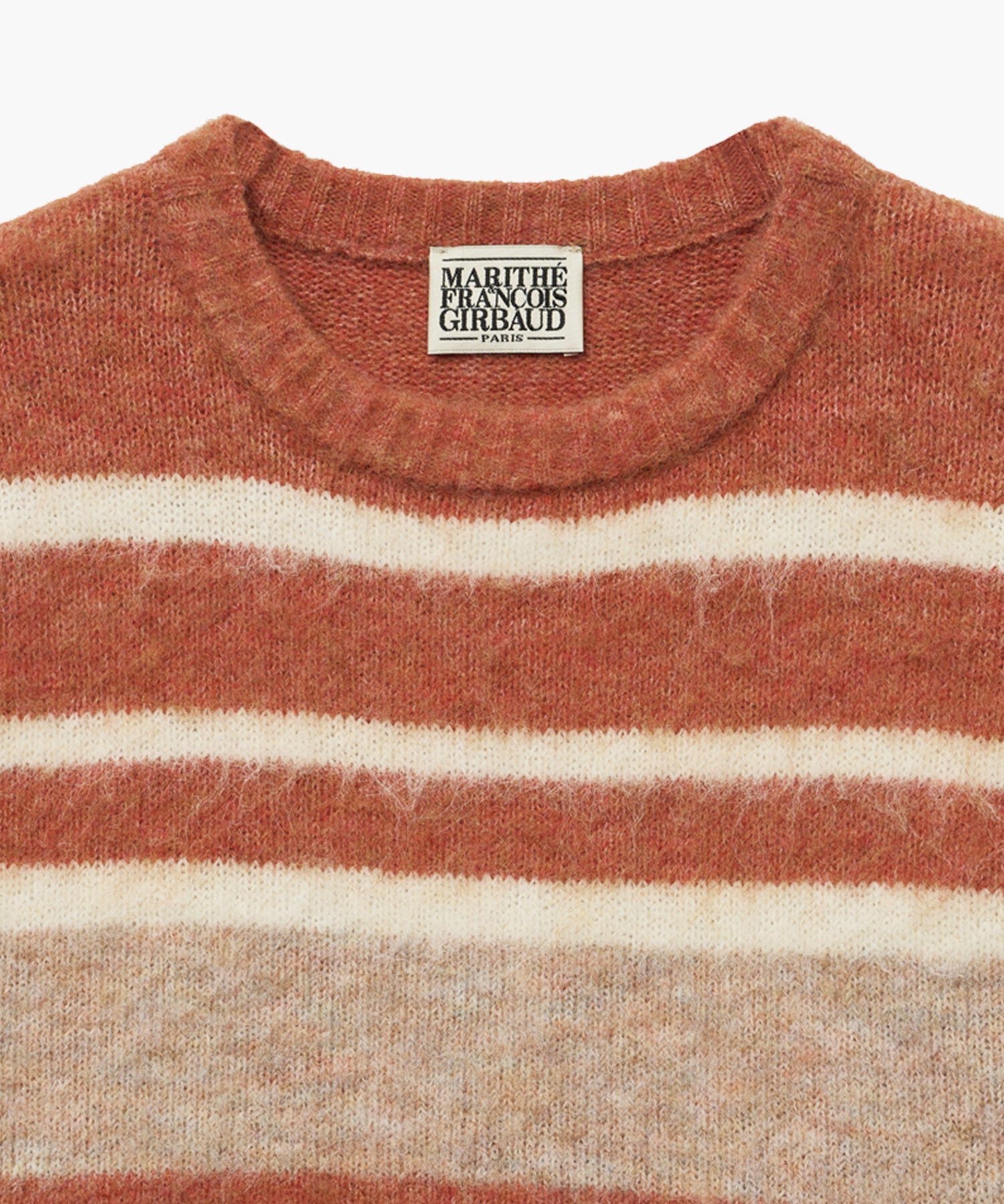 Marithe & Francois Girbaud - Hairy Crop Str Sweater (Orange) product image 8 | TRAB K-Fashion Australia