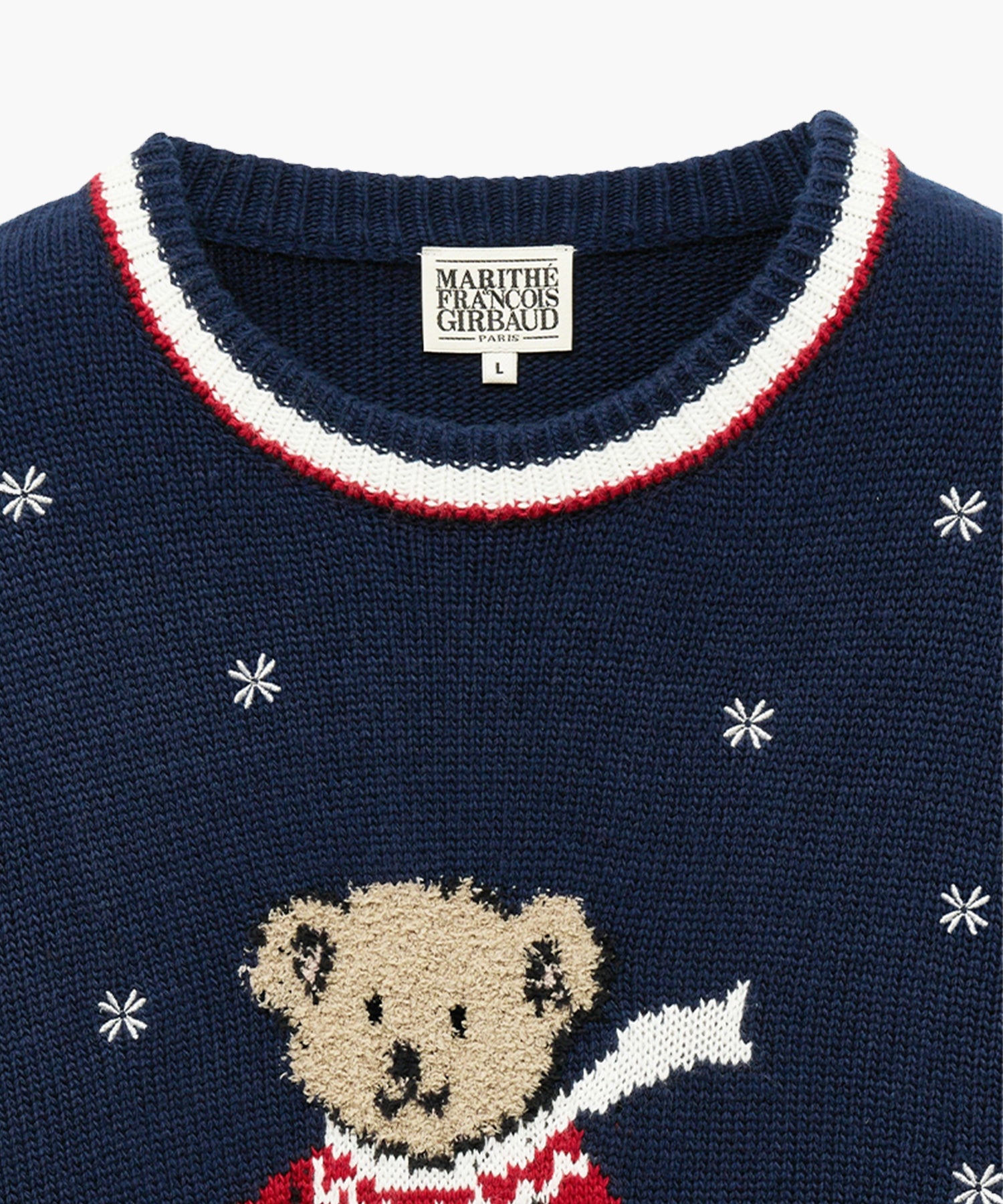Marithe & Francois Girbaud - Ski Bear Sweater (Navy) product image 10 | TRAB K-Fashion Australia