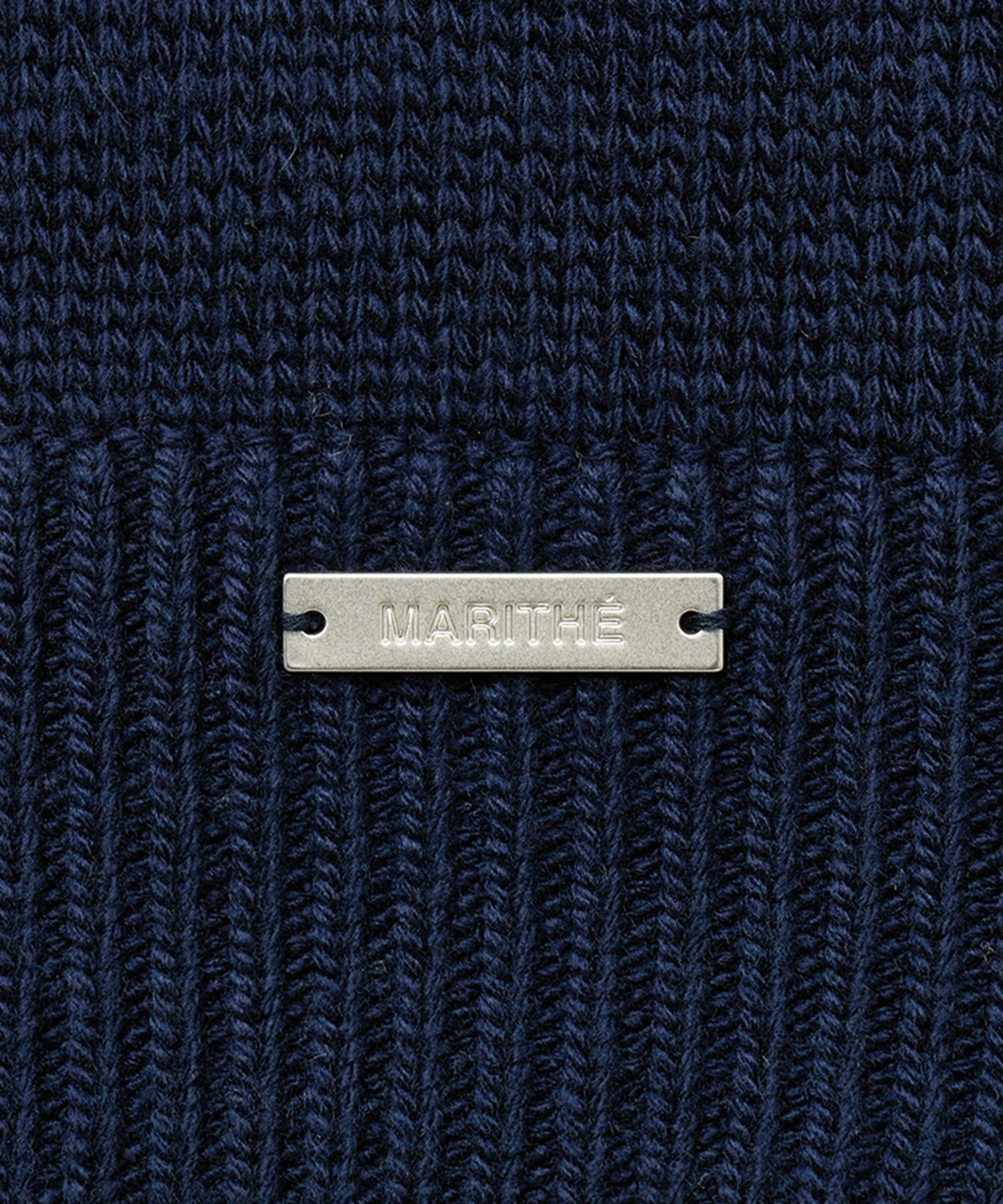 Marithe & Francois Girbaud - Ski Bear Crop Sweater (Navy) product image 10 | TRAB K-Fashion Australia