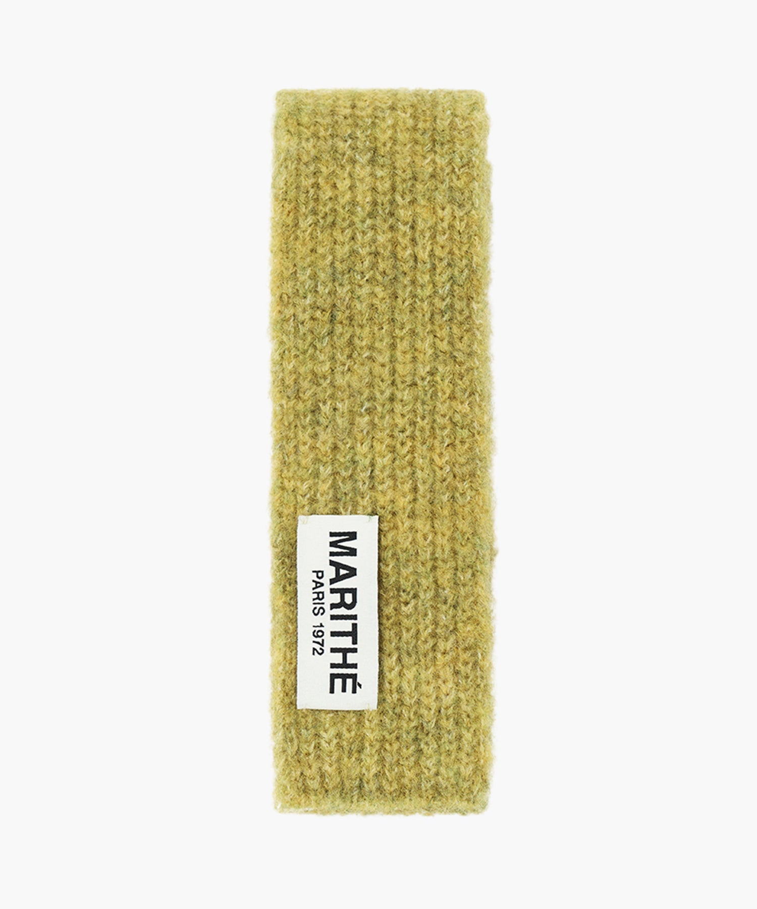 Marithe & Francois Girbaud - Regular Logo Tie Muffler (Olive) product image 2 | TRAB K-Fashion Australia