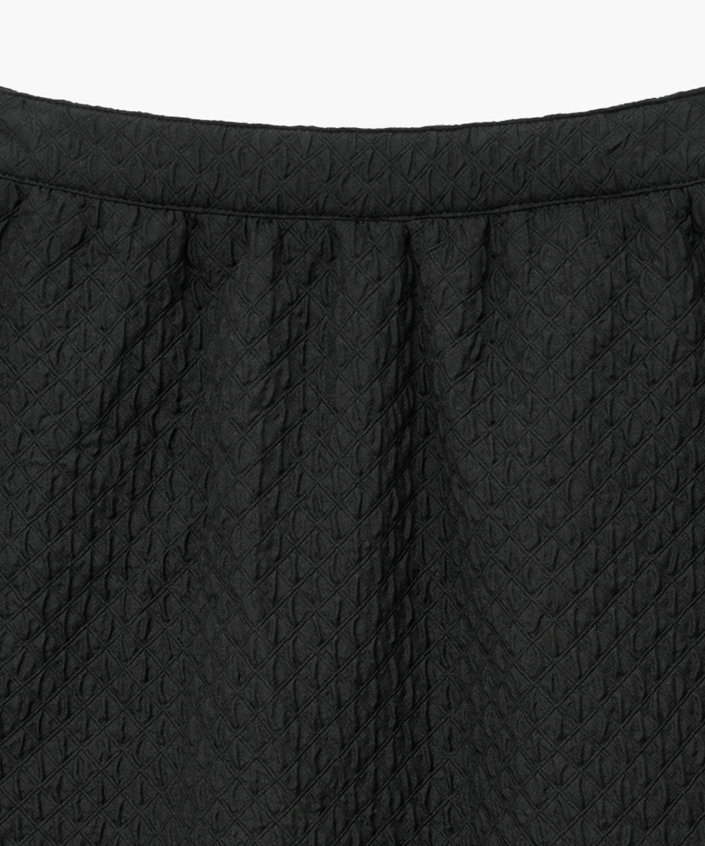 Marithe & Francois Girbaud - Quilted Jacquard Full Skirt (Black) product image 11 | TRAB K-Fashion Australia