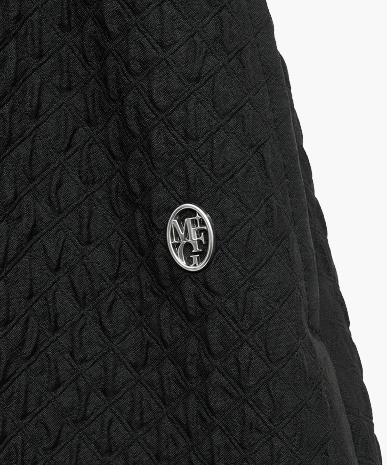 Marithe & Francois Girbaud - Quilted Jacquard Full Skirt (Black) product image 12 | TRAB K-Fashion Australia