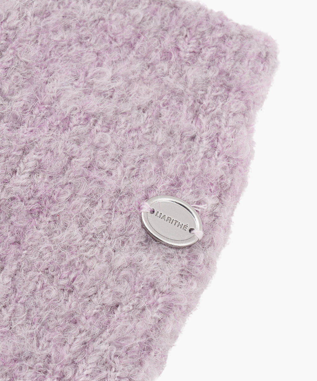 Marithe & Francois Girbaud - Regular Logo Leg Warmer (Light Purple) product image 3 | TRAB K-Fashion Australia