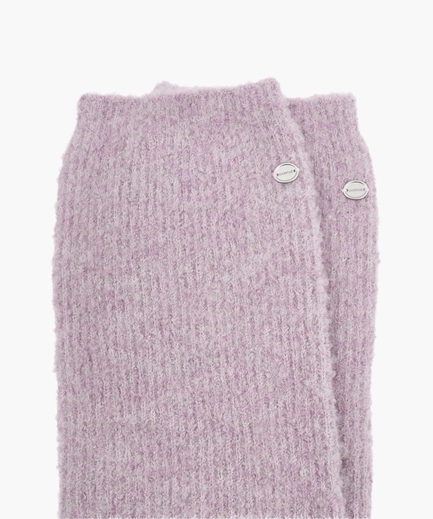 Marithe & Francois Girbaud - Regular Logo Leg Warmer (Light Purple) product image 4 | TRAB K-Fashion Australia