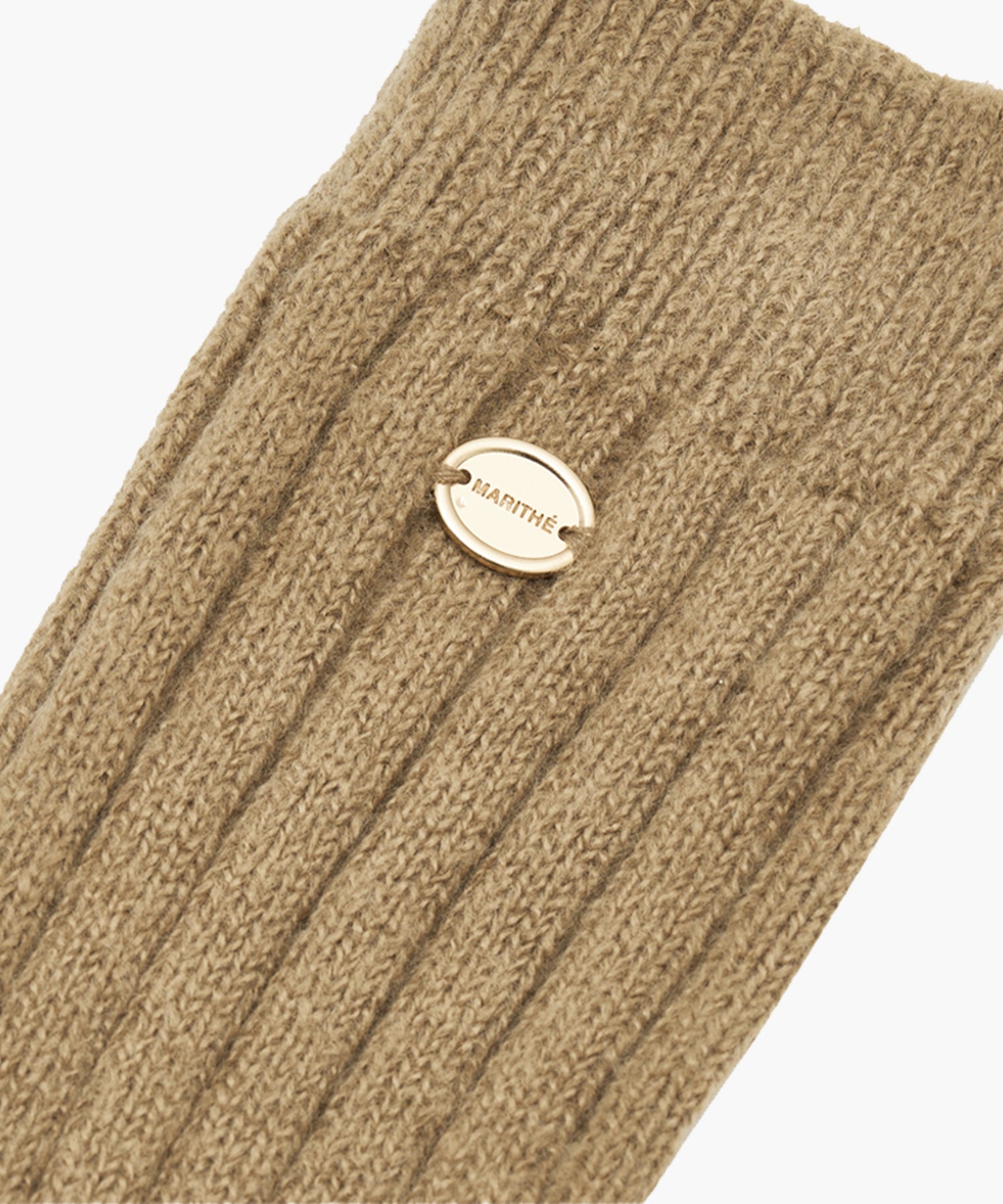 Marithe & Francois Girbaud - Regular Logo Knit Socks (Brown) product image 4 | TRAB K-Fashion Australia