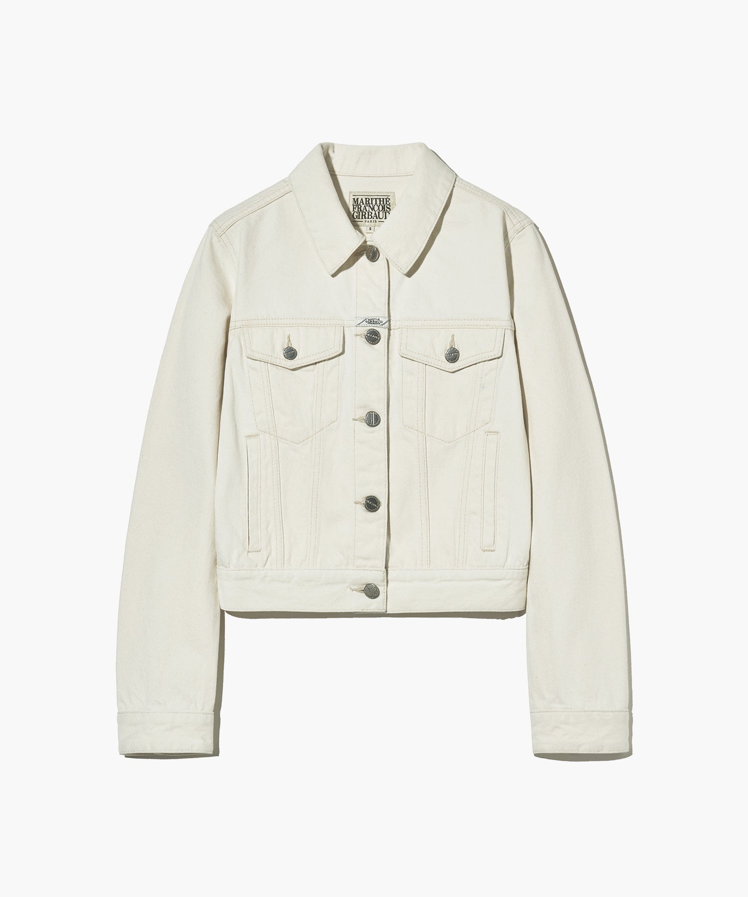 Marithe & Francois Girbaud - Denim Trucker Jacket (Ecru) product image 5 | TRAB K-Fashion Australia