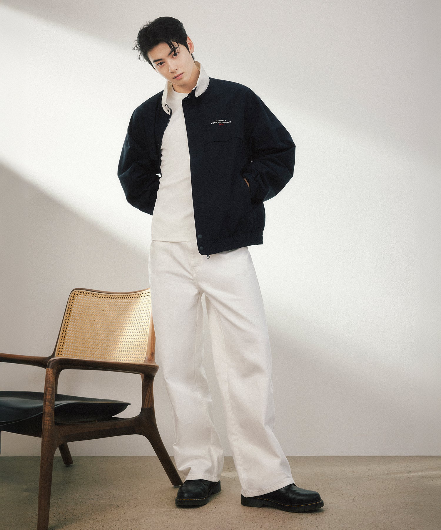 Marithe & Francois Girbaud - High Straight Denim Pants (White) product image 3 | TRAB K-Fashion Australia