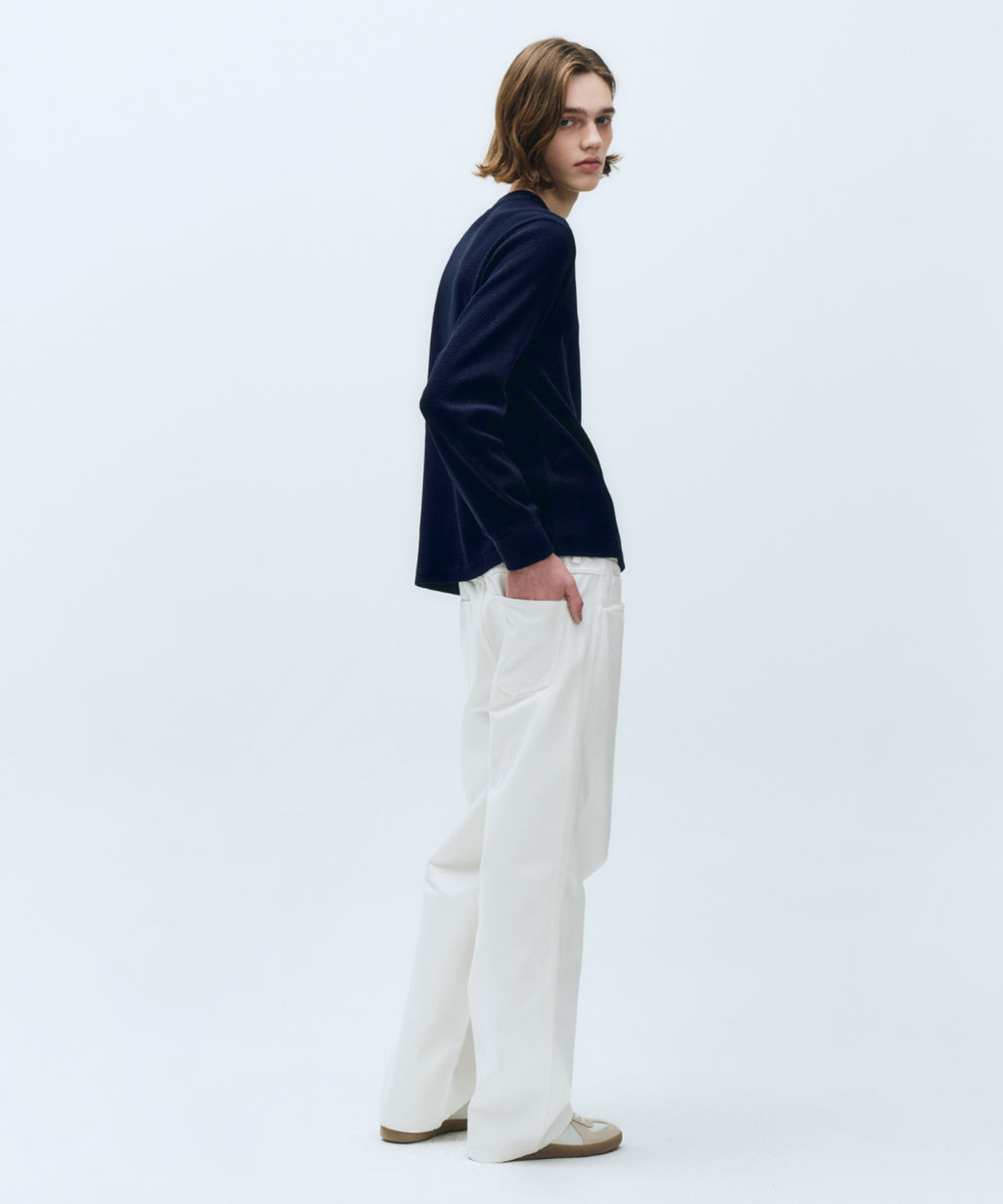 Marithe & Francois Girbaud - High Straight Denim Pants (White) product image 8 | TRAB K-Fashion Australia