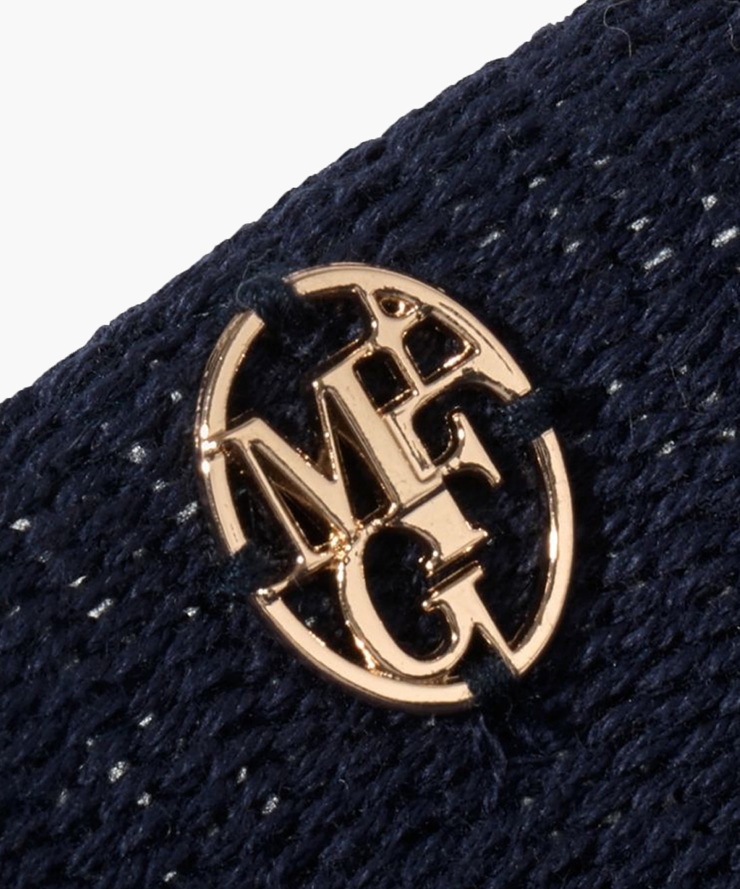 Marithe & Francois Girbaud - Metal Circle Logo Knit Beret (Navy) product image 4 | TRAB K-Fashion Australia