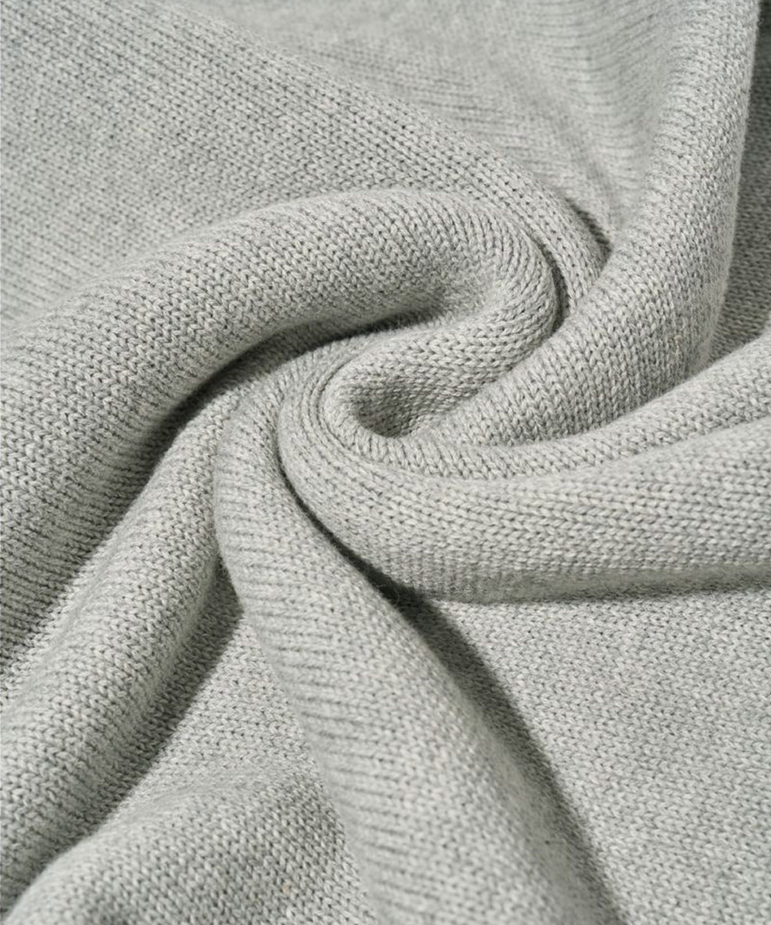Marithe & Francois Girbaud - Classic Logo Knit Pullover (Melange Gray) product image 11 | TRAB K-Fashion Australia
