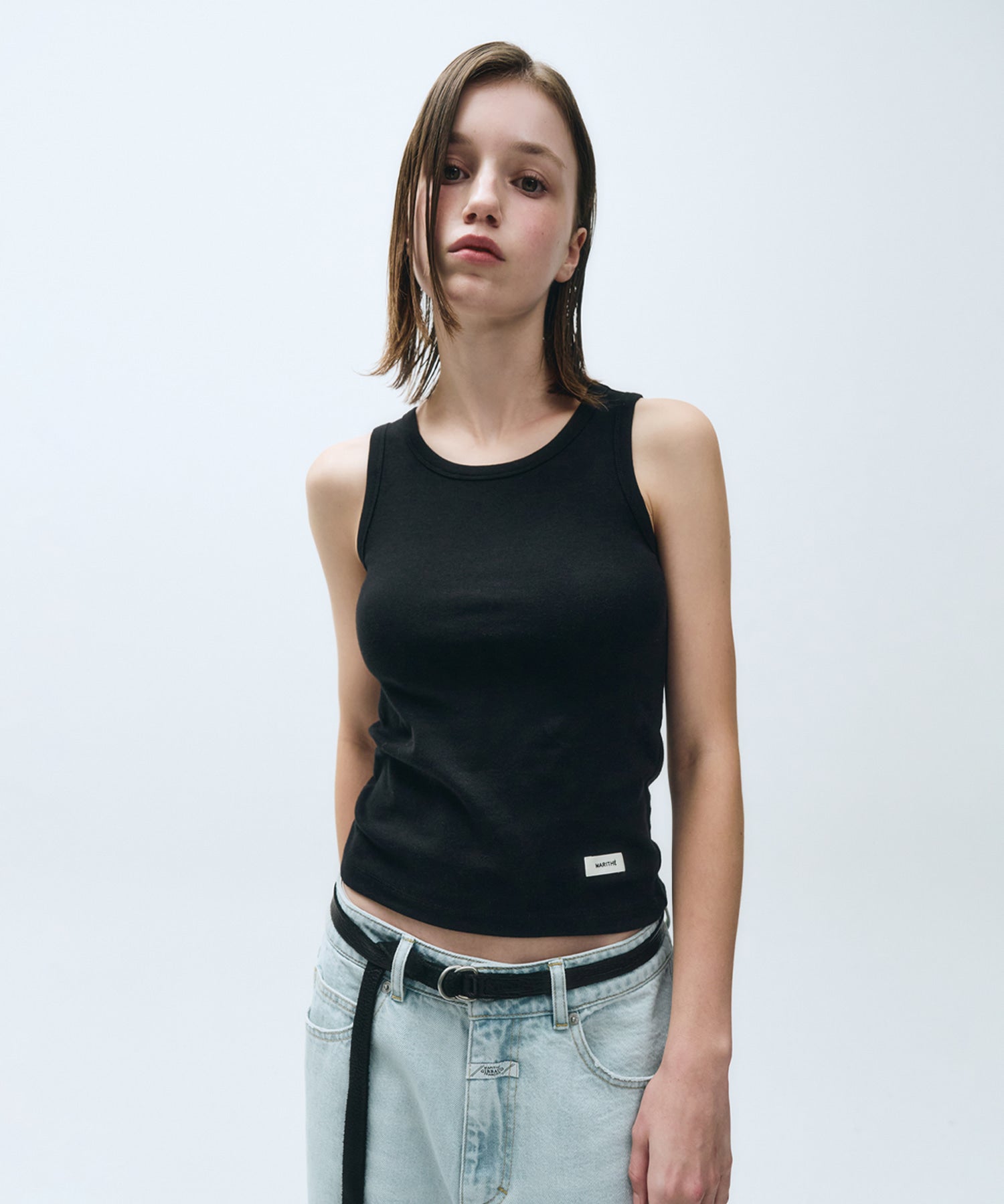 Marithe & Francois Girbaud - Basic Sleeveless (Black) product image 1 | TRAB K-Fashion Australia