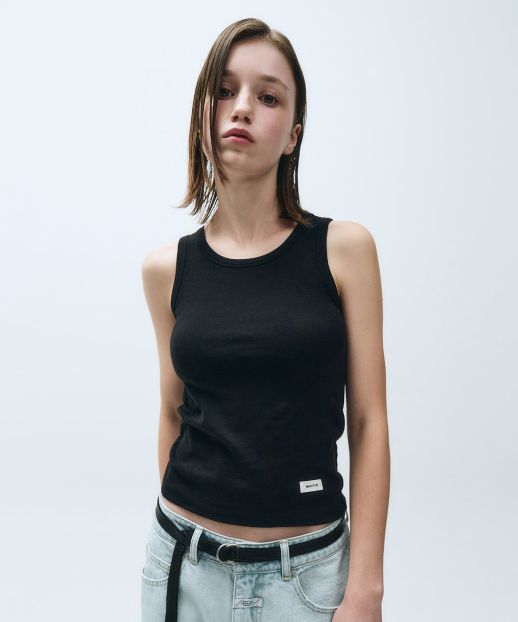 Marithe & Francois Girbaud - Basic Sleeveless (Black) product image 2 | TRAB K-Fashion Australia