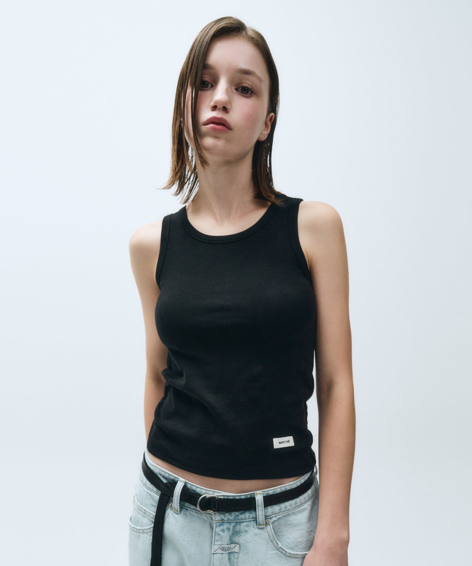 Marithe & Francois Girbaud - Basic Sleeveless (Black) product image 2 | TRAB K-Fashion Australia