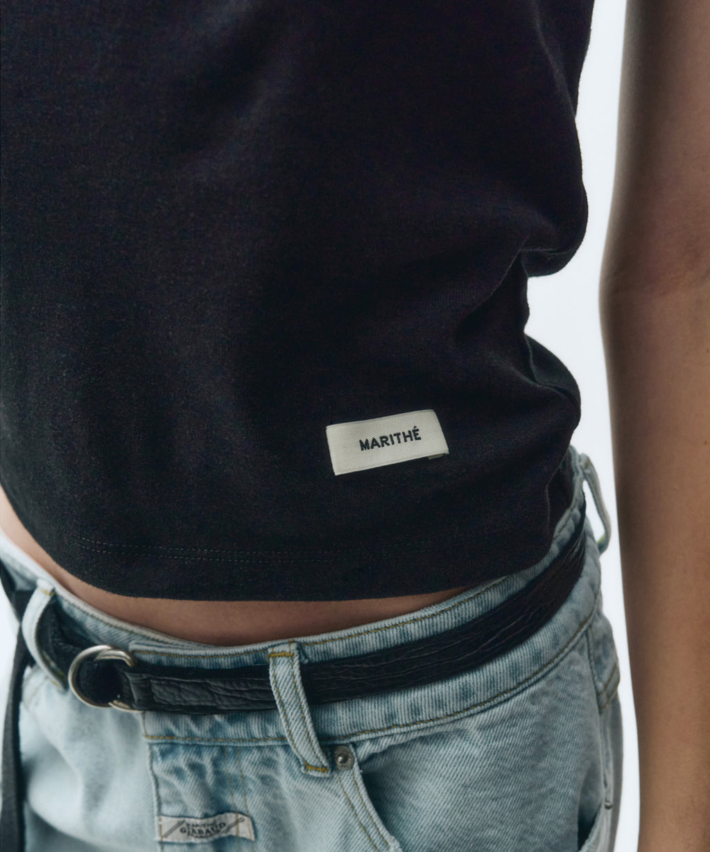 Marithe & Francois Girbaud - Basic Sleeveless (Black) product image 4 | TRAB K-Fashion Australia