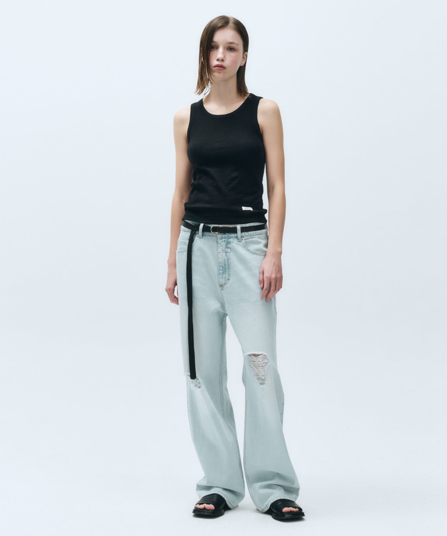 Marithe & Francois Girbaud - Basic Sleeveless (Black) product image 5 | TRAB K-Fashion Australia