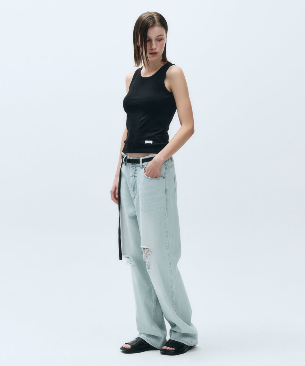 Marithe & Francois Girbaud - Basic Sleeveless (Black) product image 6 | TRAB K-Fashion Australia