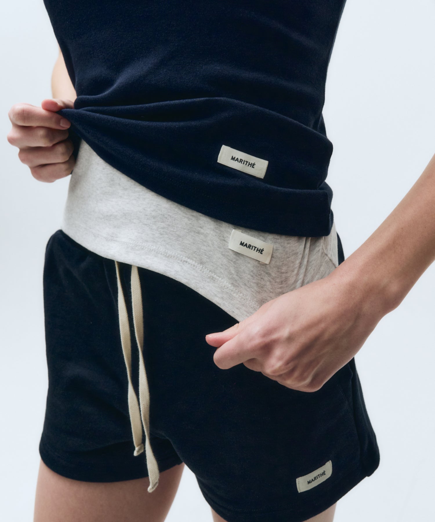 Marithe & Francois Girbaud - Basic Sleeveless (Navy) product image 5 | TRAB K-Fashion Australia