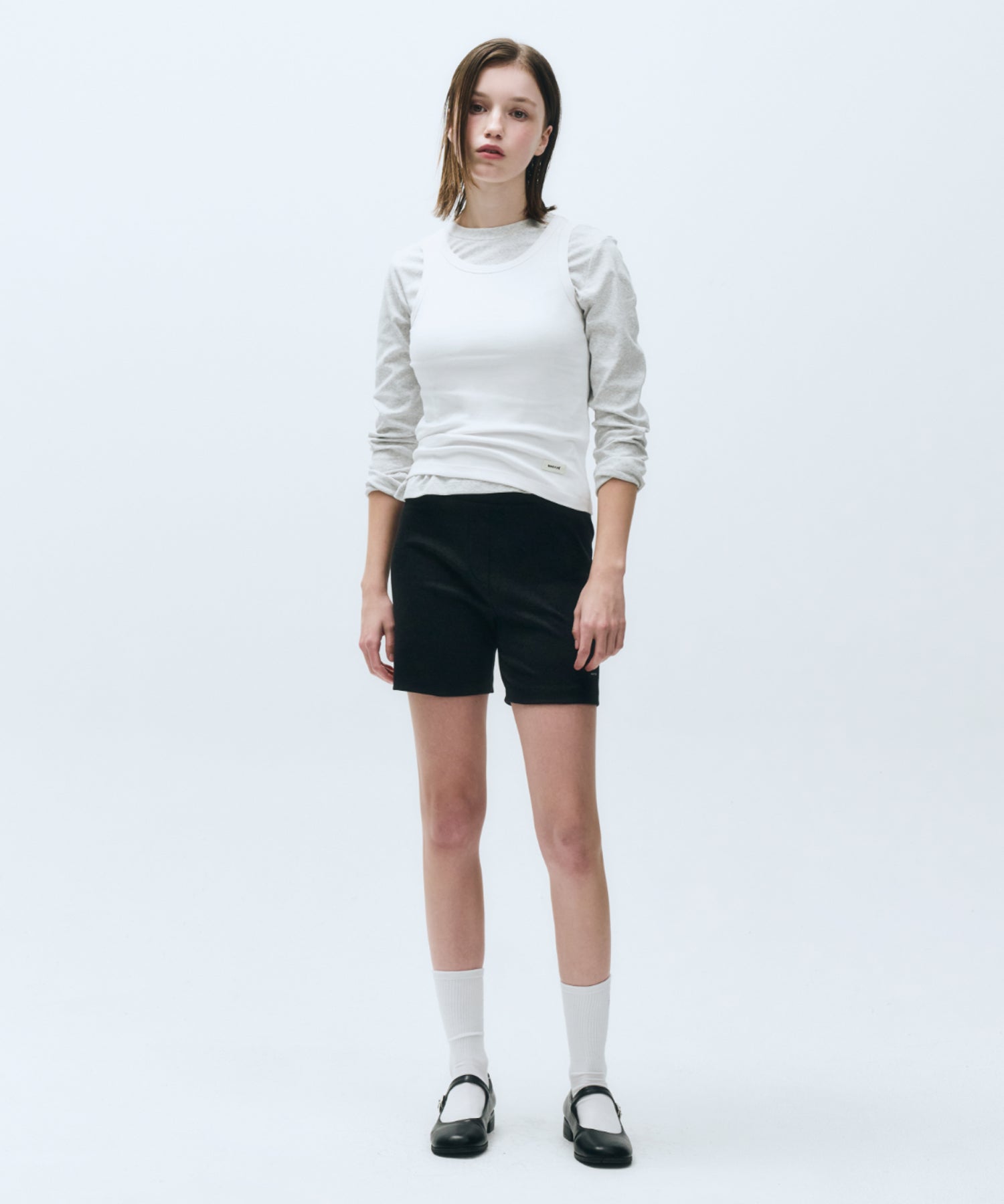 Marithe & Francois Girbaud - Basic Sleeveless (White) product image 8 | TRAB K-Fashion Australia