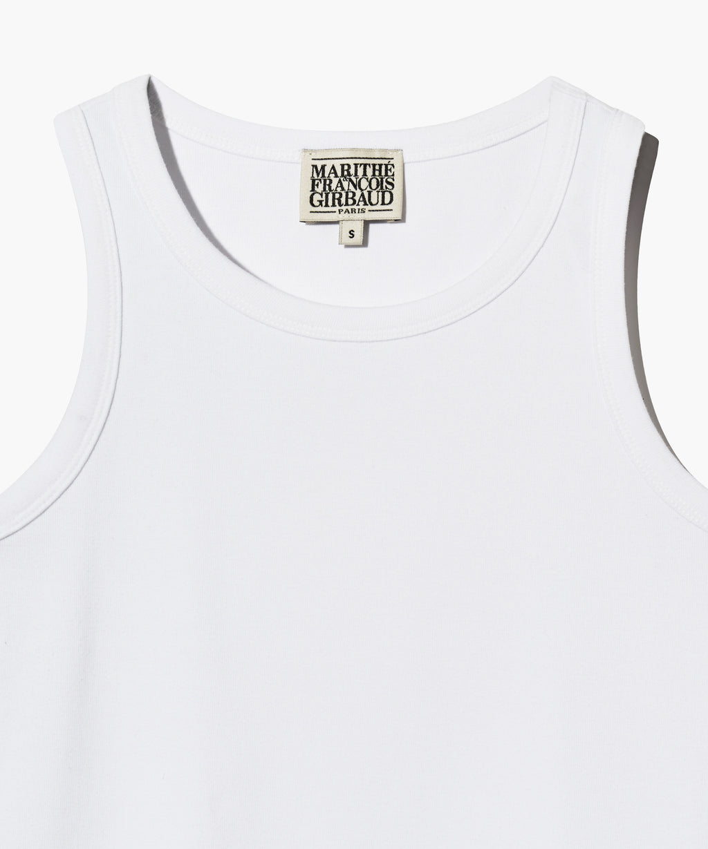 Marithe & Francois Girbaud - Basic Sleeveless (White) product image 12 | TRAB K-Fashion Australia