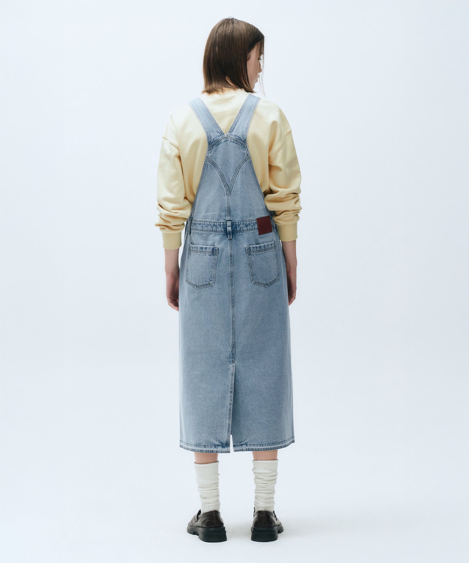 Marithe & Francois Girbaud - Classic Logo Crop Sweatshirt (Cream) product image 6 | TRAB K-Fashion Australia