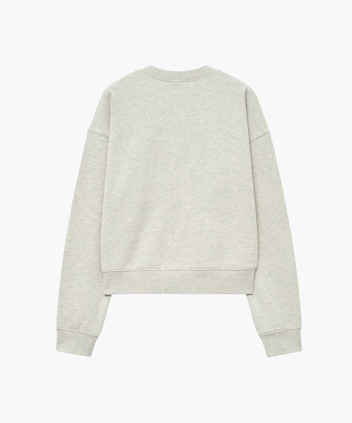 Marithe & Francois Girbaud - Doodle Classic Logo Crop Sweatshirt (Oatmeal) product image 7 | TRAB K-Fashion Australia