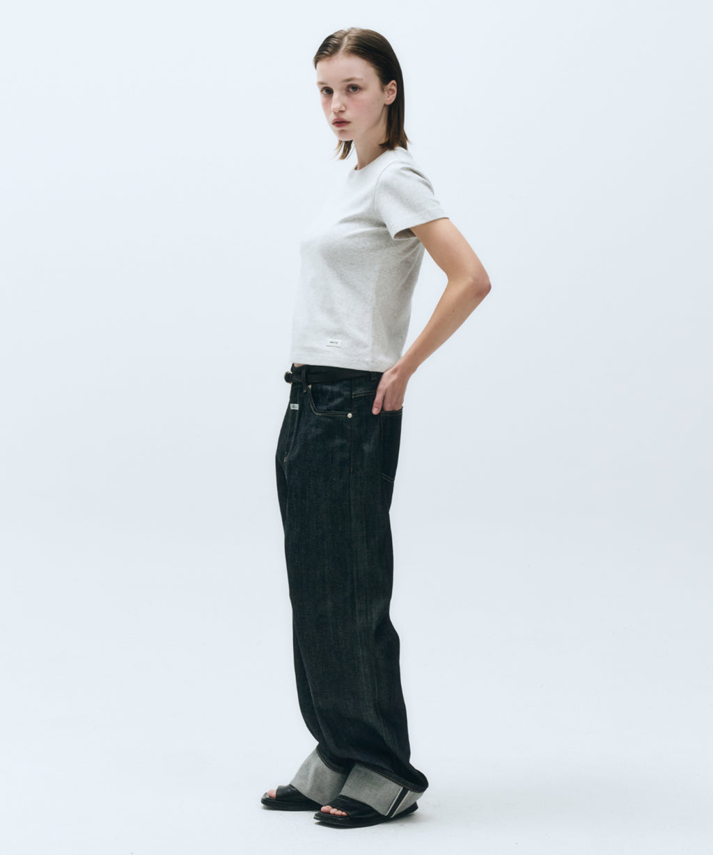 Marithe & Francois Girbaud - Basic Tee (Light Heather Gray) product image 3 | TRAB K-Fashion Australia