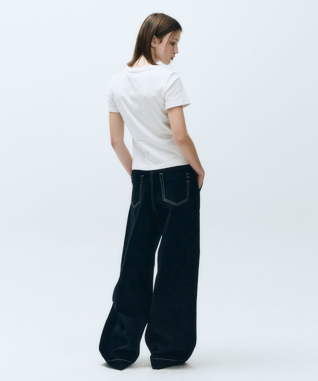 Marithe & Francois Girbaud - Basic Tee (White) product image 6 | TRAB K-Fashion Australia
