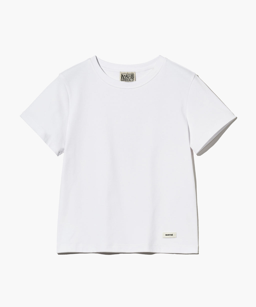 Marithe & Francois Girbaud - Basic Tee (White) product image 7 | TRAB K-Fashion Australia