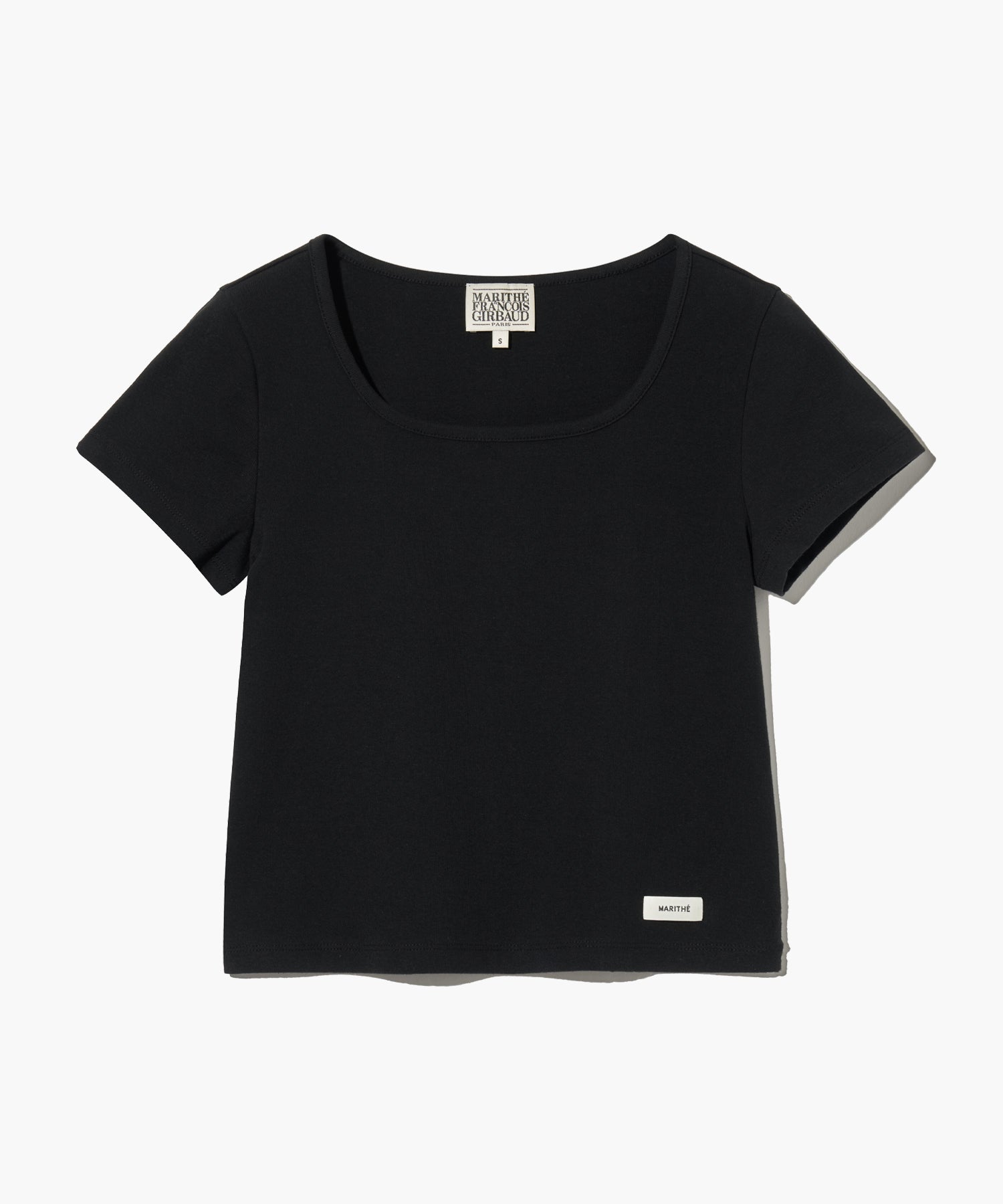 Marithe & Francois Girbaud - Basic Crop Tee (Black) product image 5 | TRAB K-Fashion Australia