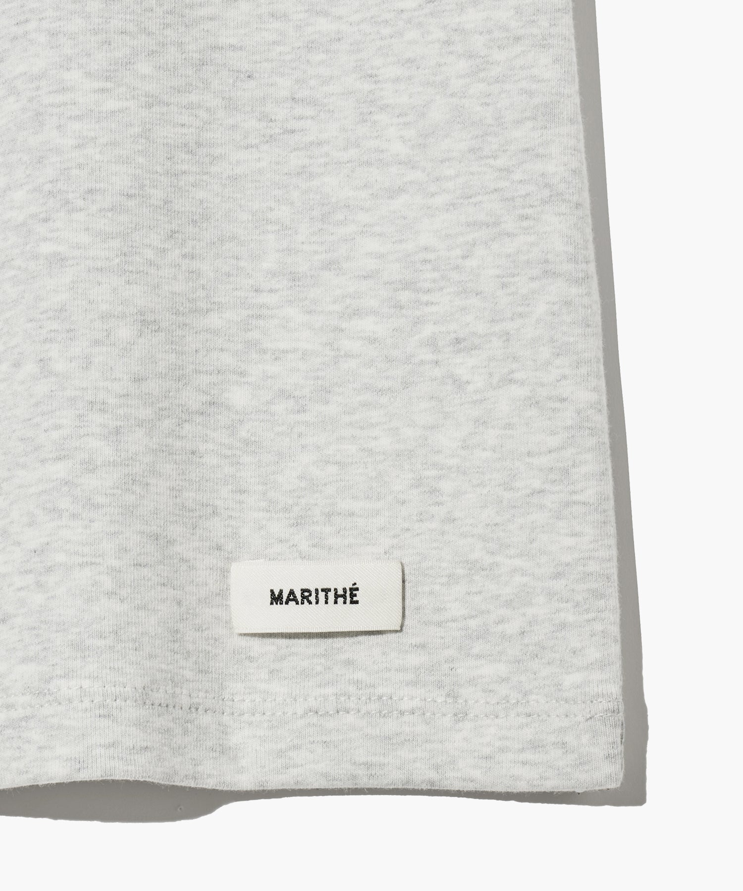 Marithe & Francois Girbaud - Basic Crop Tee (Light Heather Gray) product image 10 | TRAB K-Fashion Australia