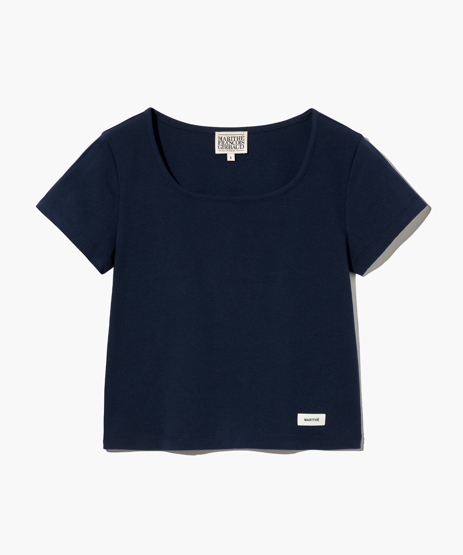 Marithe & Francois Girbaud - Basic Crop Tee (Navy) product image 6 | TRAB K-Fashion Australia