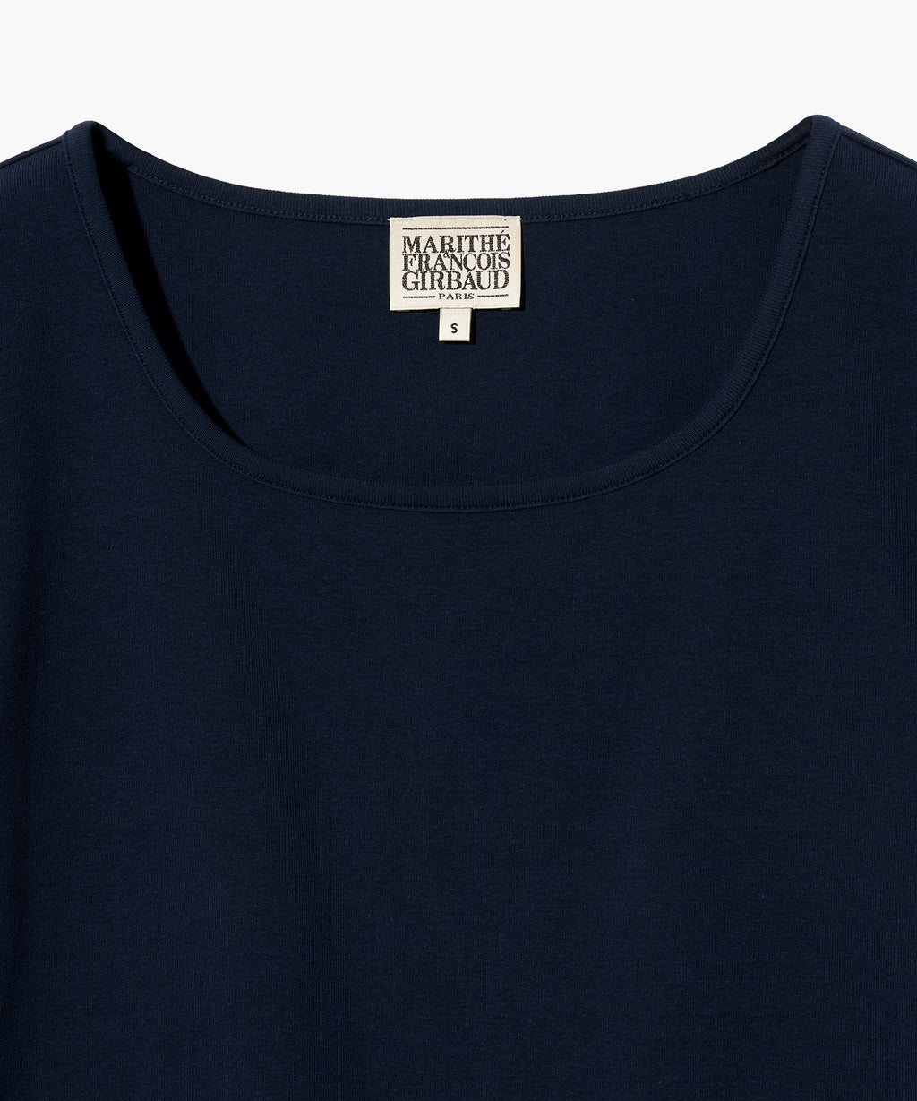 Marithe & Francois Girbaud - Basic Crop Tee (Navy) product image 8 | TRAB K-Fashion Australia