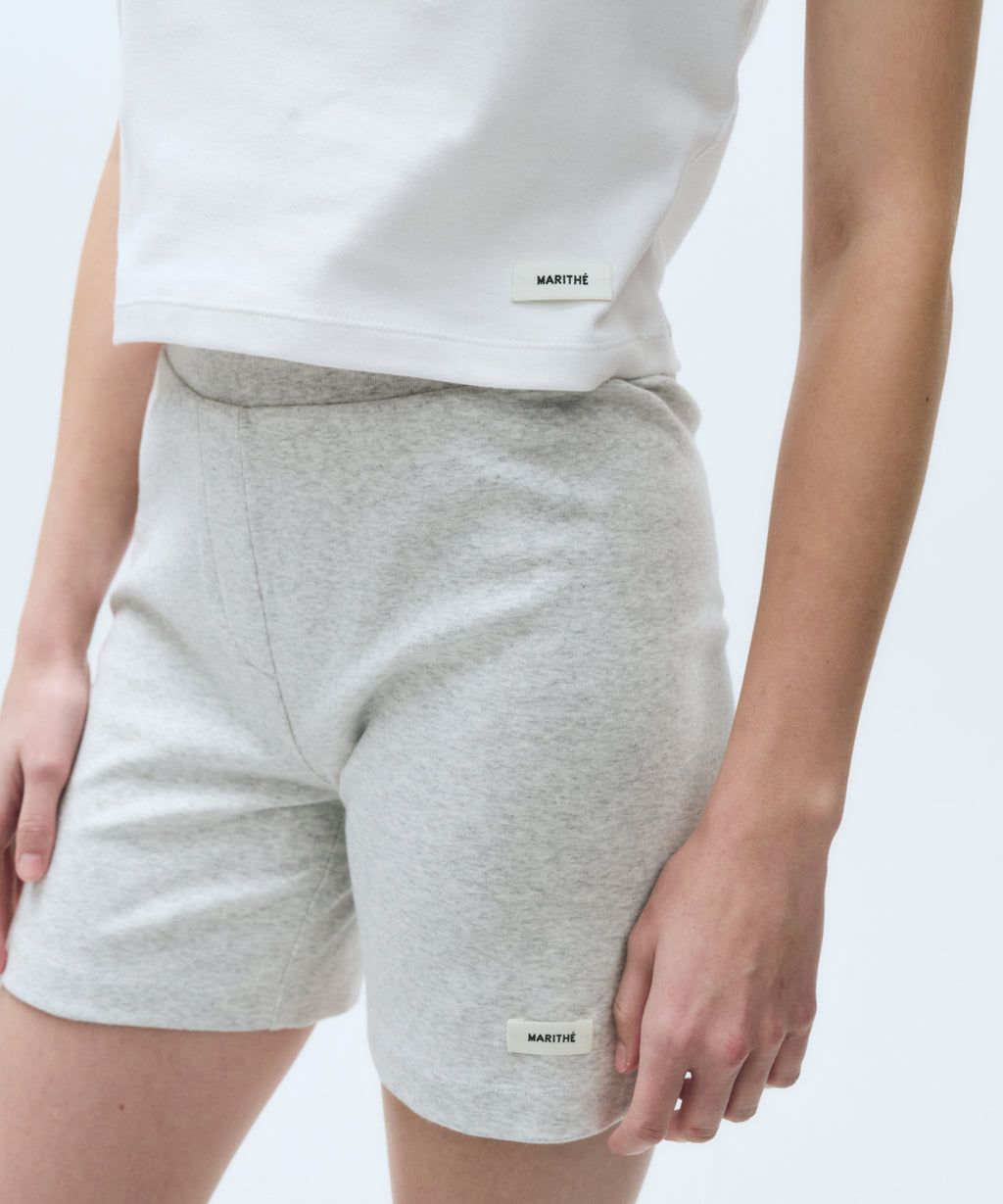 Marithe & Francois Girbaud - Basic Crop Tee (White) product image 3 | TRAB K-Fashion Australia