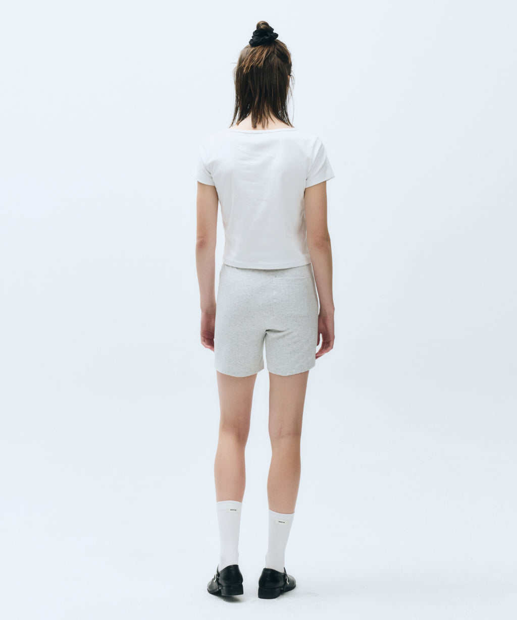 Marithe & Francois Girbaud - Basic Crop Tee (White) product image 6 | TRAB K-Fashion Australia