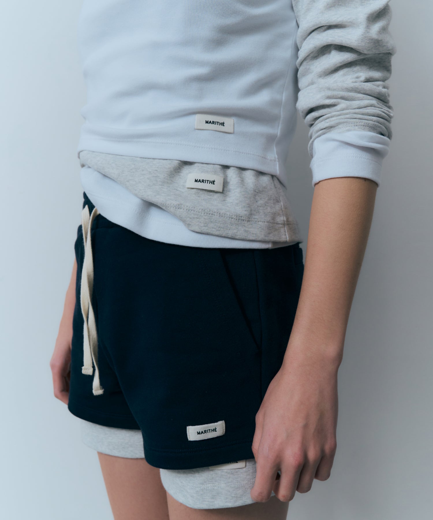 Marithe & Francois Girbaud - Basic Crop Tee (White) product image 8 | TRAB K-Fashion Australia